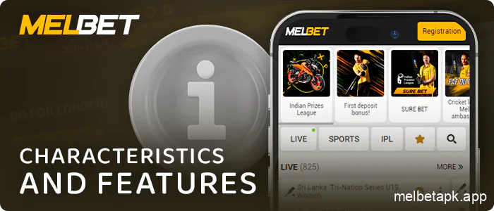 Melbet app information
